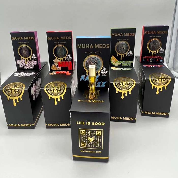 Muha Meds 1G THC Vape Carts China Wholesale Supplier